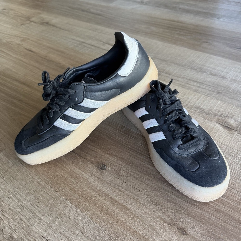 Adidas Samba Black/White/Gum Men's Athletic Sneaker Lace Up Low Top FV4847